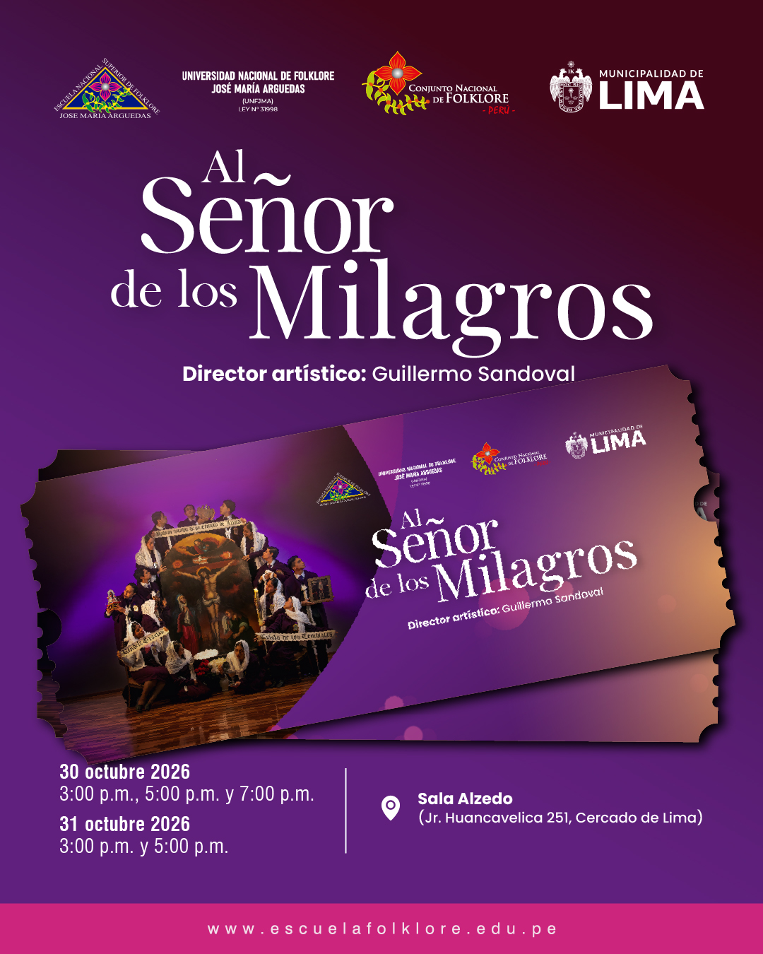 AL SEÑOR DE LOS MILAGROS