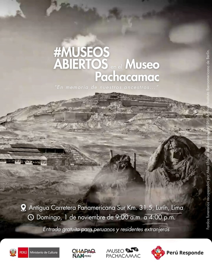 MUSEOS ABIERTOS EN PACHACAMAC