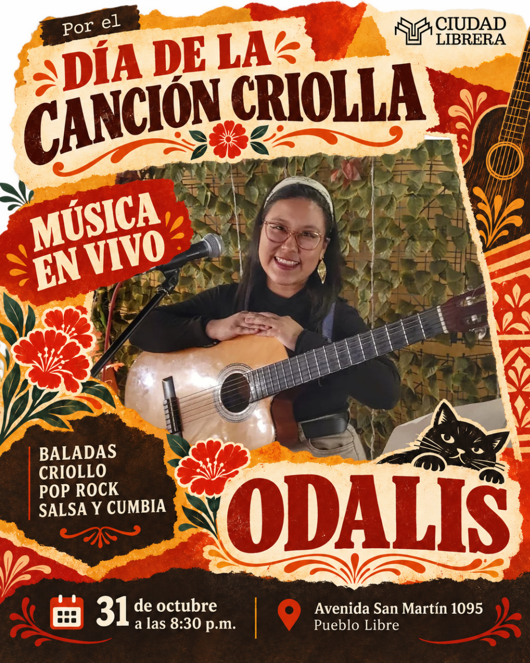 DÍA DE LA CANCIÓN CRIOLLA CON ODALIS